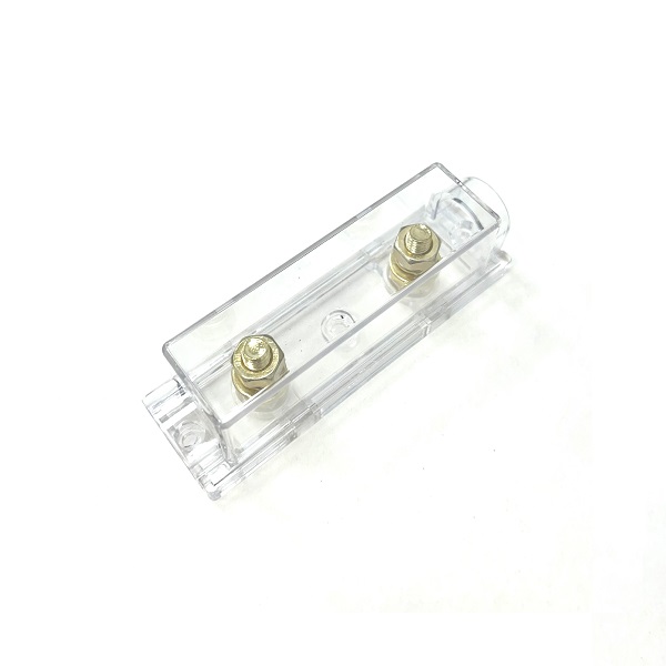 (image for) ANL Bolt Down Fuse Holder With Brass Plated Terminals - ONE LEFT ONLY - CLEARANCE